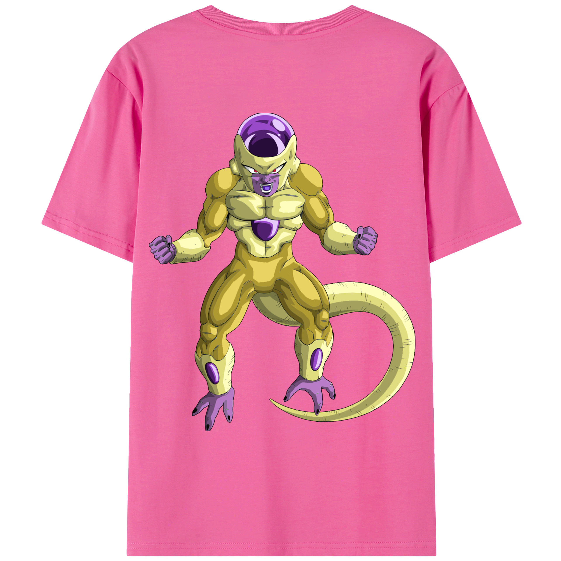 （画像用） ドラゴンボール フリーザ DRAGON BALL Frieza レディース半袖Tシャツ(バックプリント)